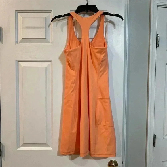 Sweaty Betty Women's XS Tangerine Orange Activewear Casual Dress - Picture 8 of 9